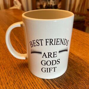 Best Friends Are Gods Gift Wolf Themed Coffee Cup Mug by Cricut
